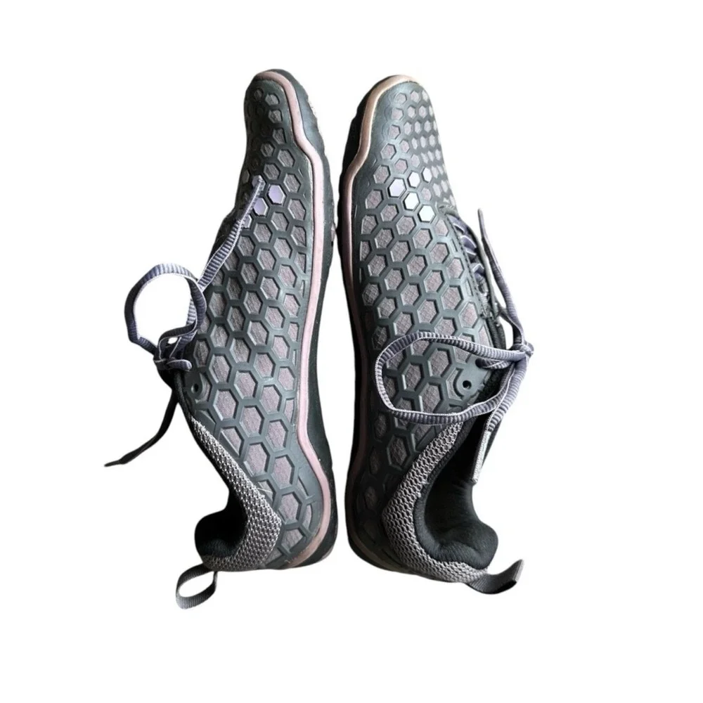 Vivobarefoot Sneakers Shoes Grey Pink Minimalist Barefoot Running Evo II EU 36